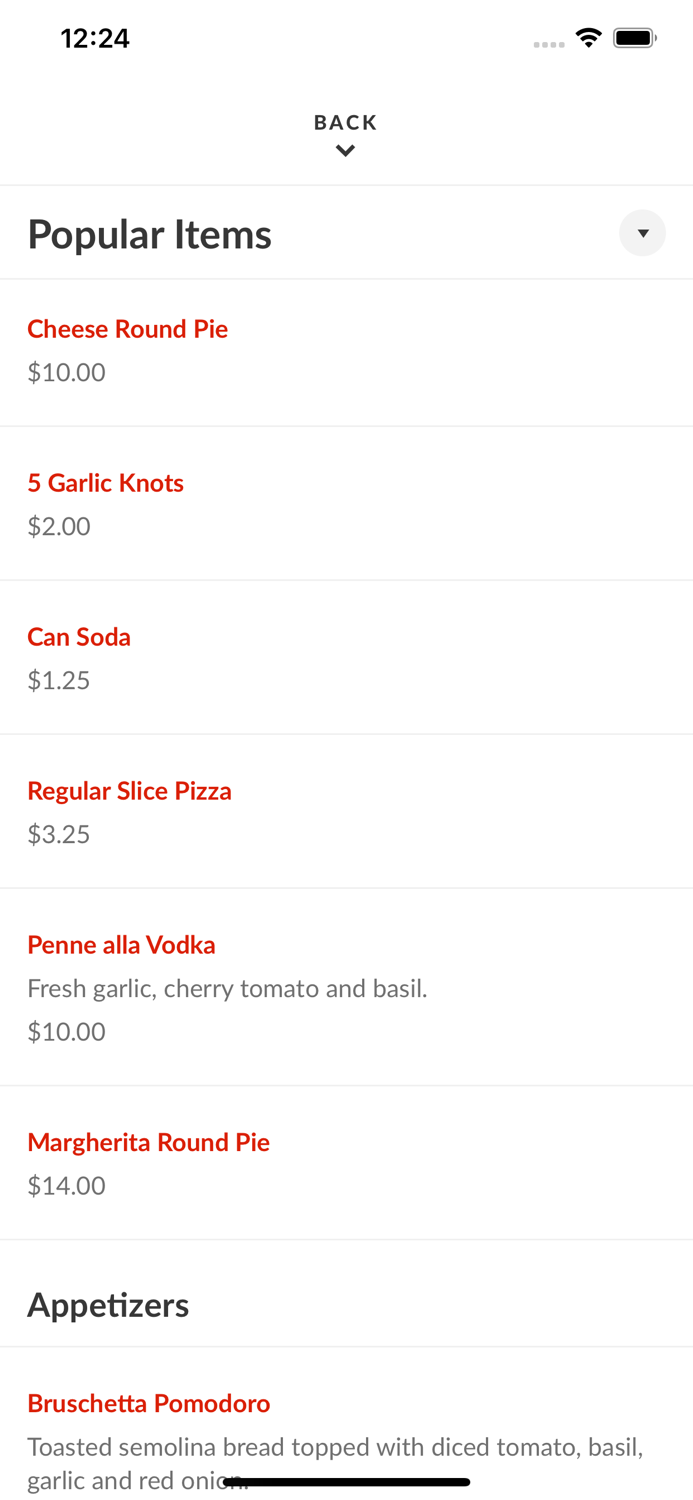 Joe and Johns Pizzeria