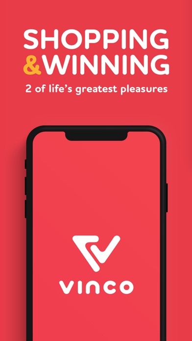 VINCO - Shop & Win Screenshot