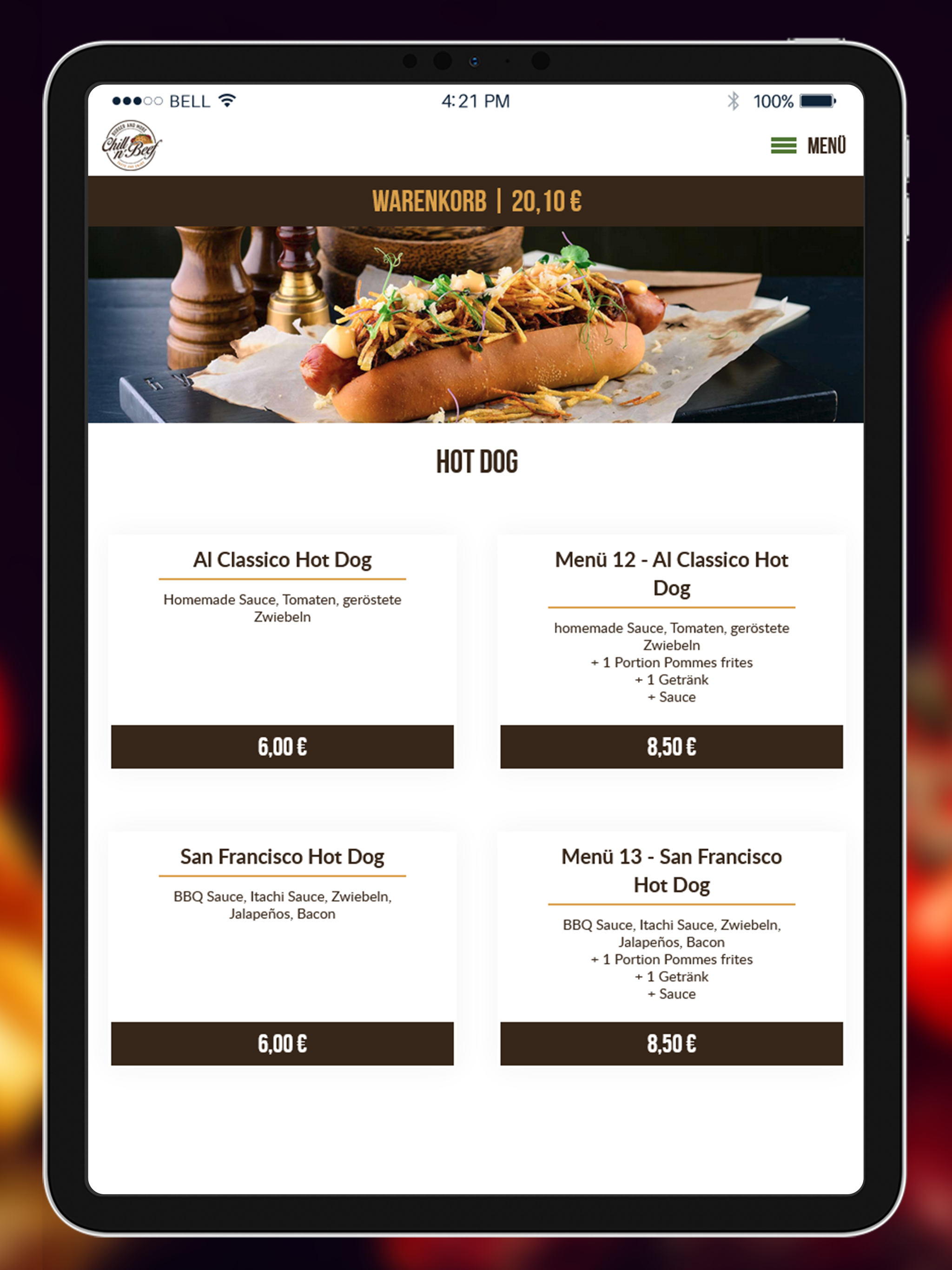 Chill`n`Beef Essen screenshot 9