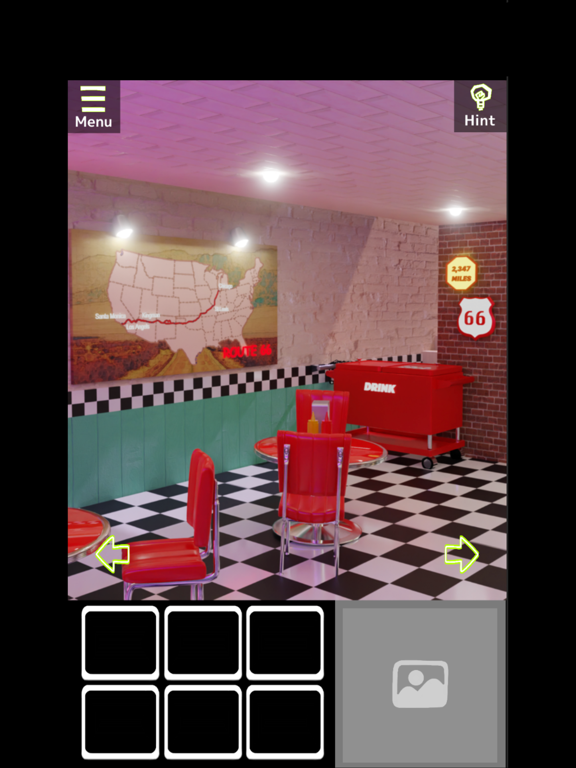 EscapeGame DIARY AmericanDiner iPad screenshot 3 - Games app