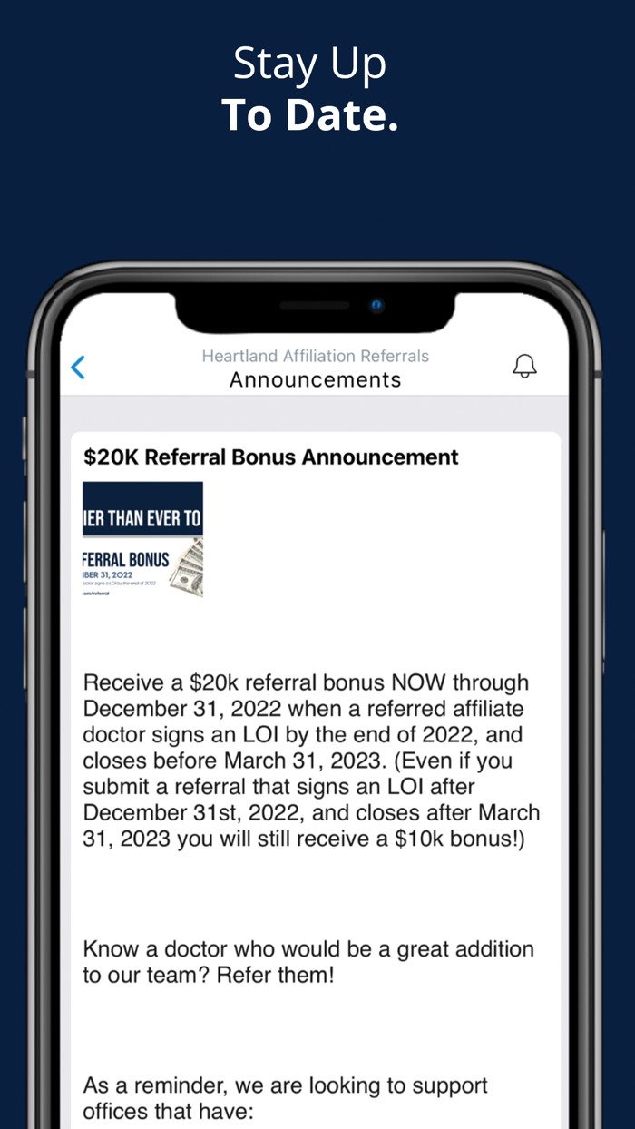 Heartland Affiliation Referral