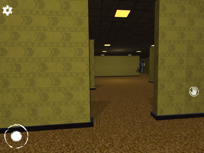 Scary Backrooms In Toy Factory