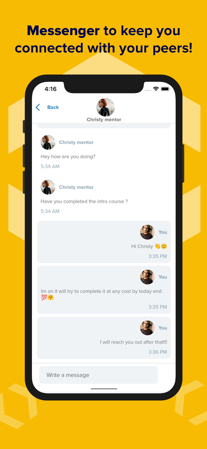 Dont Go Alone Mentor Match