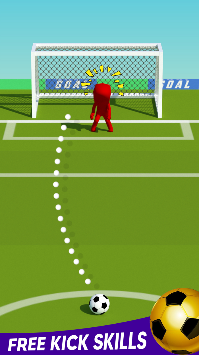 Crazy Goal Kick Soccer Penalty