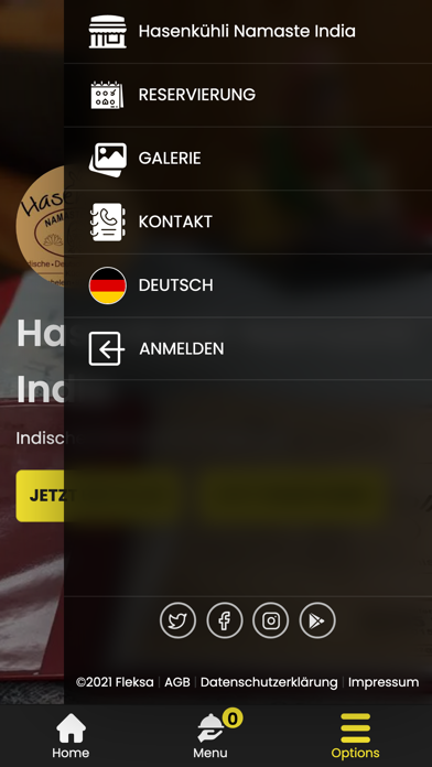 Hasenkühli Namaste India Screenshot
