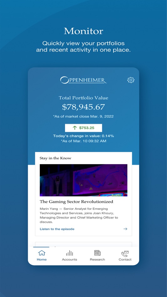 #2. Opco Client Access mobile app (iOS) 由: Oppenheimer and Co. Inc.