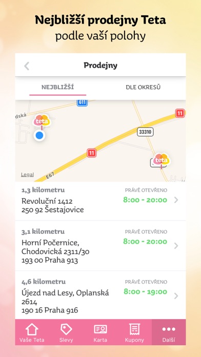 Teta Drogerie CZ Screenshot