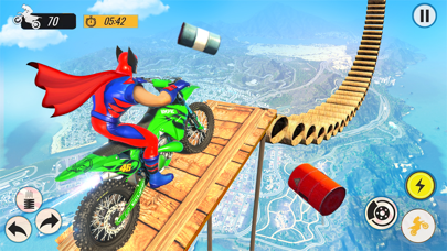 Superhero Bike Stunts Game Screenshot
