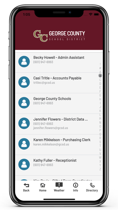 George County School District Screenshot