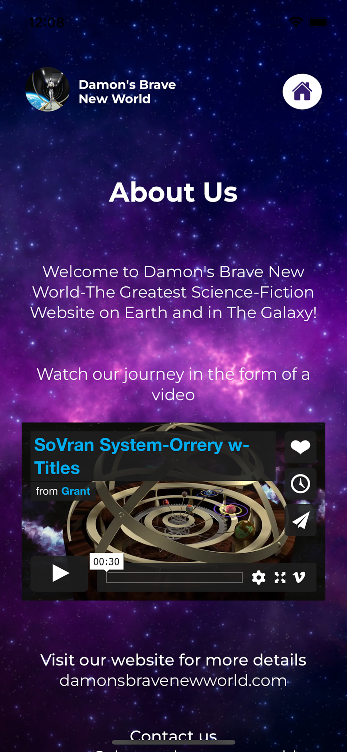 Damons Brave New World App