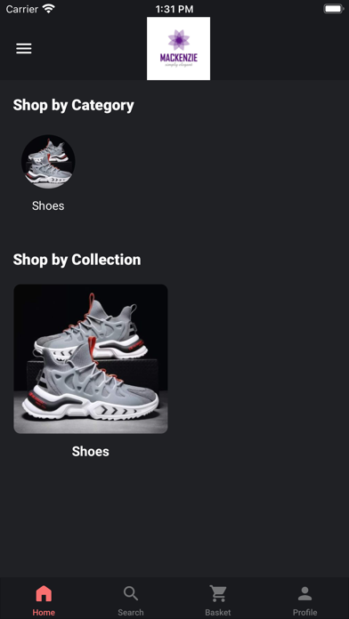 Mackenzie Store Screenshot