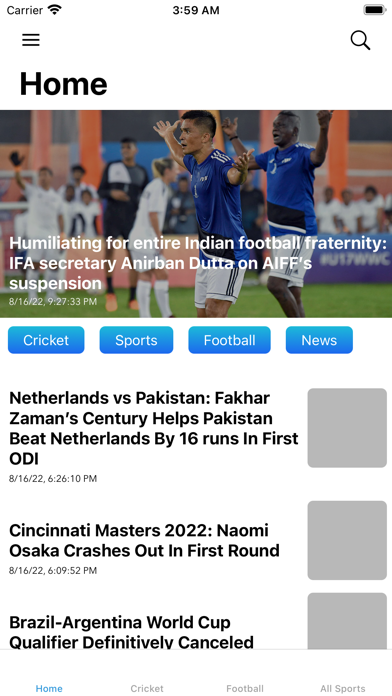 Bdix Sports Live Screenshot