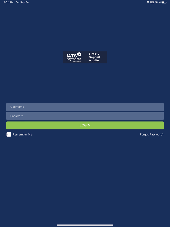 iATS Simply Deposit Mobile