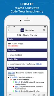 icd 10 coding guide – unbound iphone screenshot 2