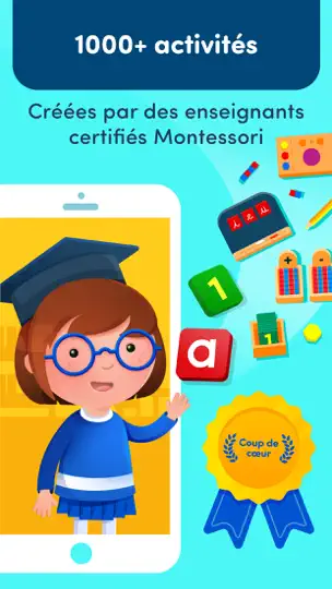 Capture d'écran de Maternelle Montessori sur iPhone 1