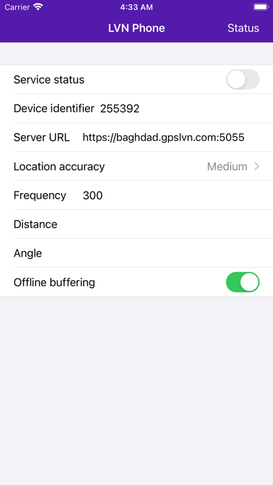 Screenshot #1 pour LVN Phone