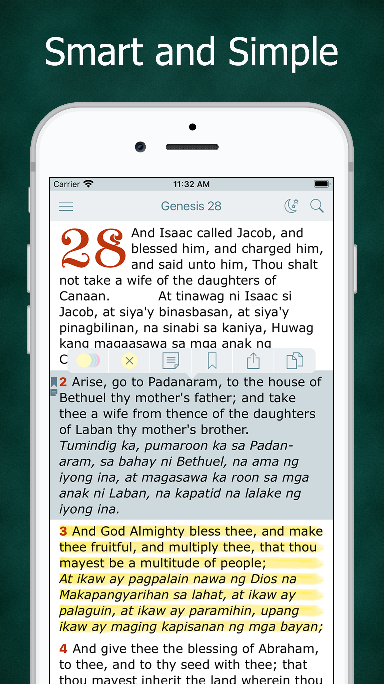 Tagalog English Bible － Biblia