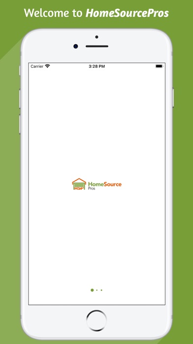 HomeSource Pros Screenshot