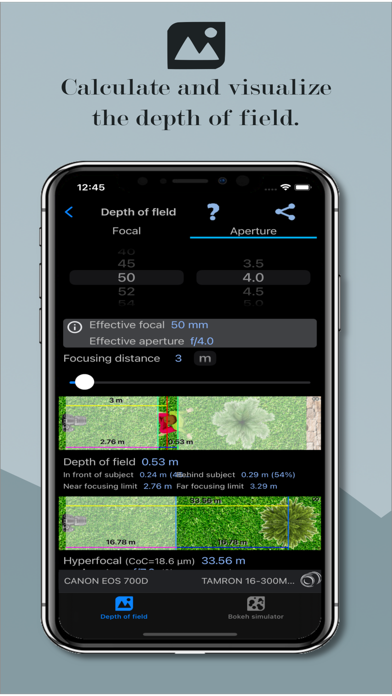 Photographer's companion Screenshot