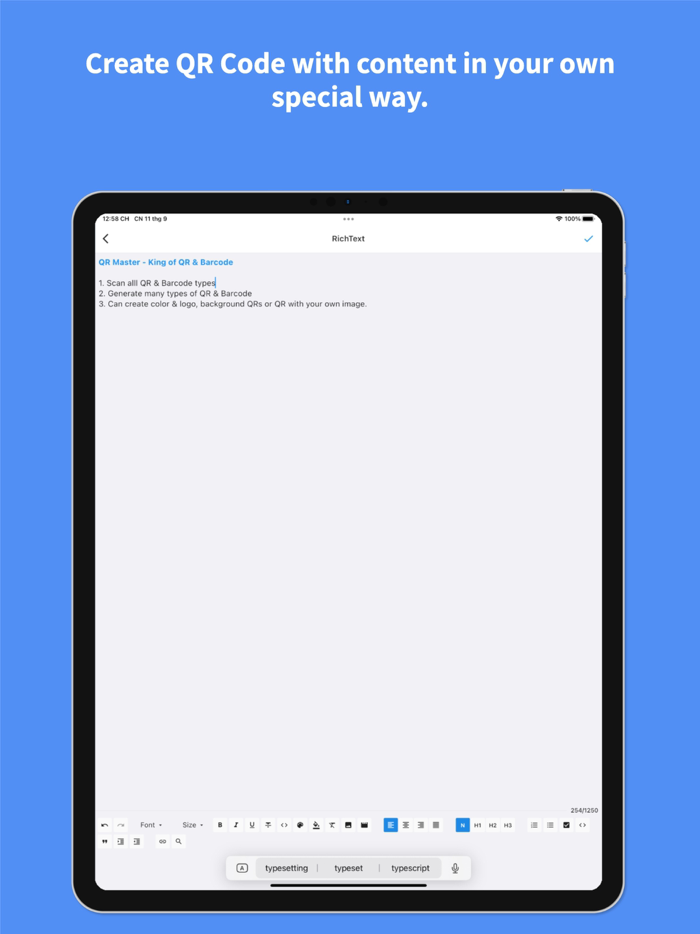 QR code Barcode UPC Reader
