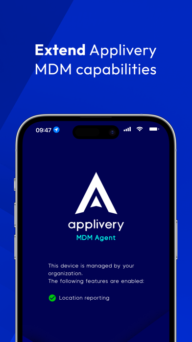 Applivery MDM Agent Screenshot