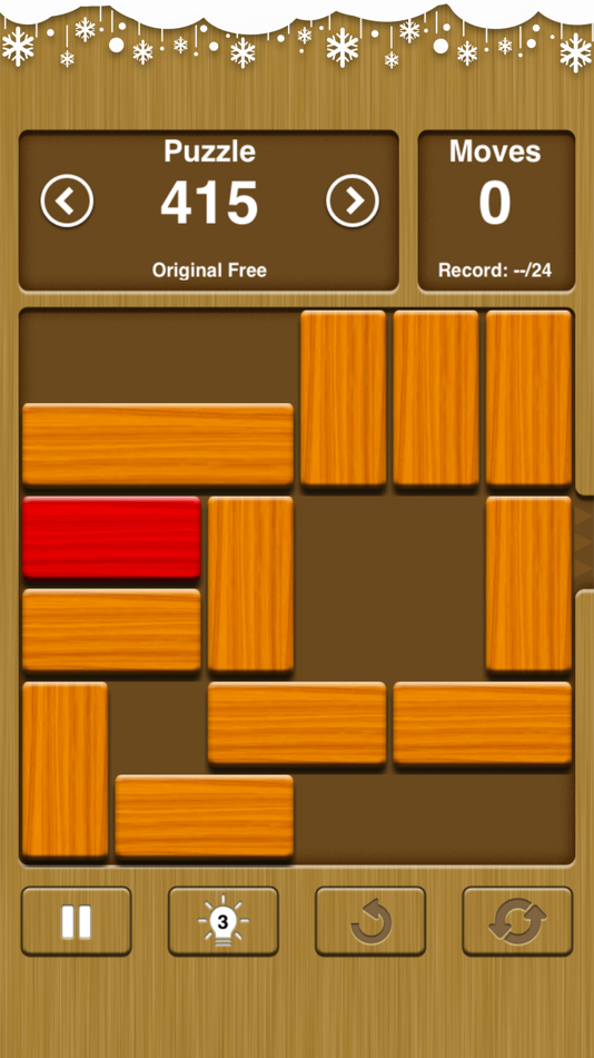 #7. Unblock Me (iOS) 由: Kiragames Co., Ltd.