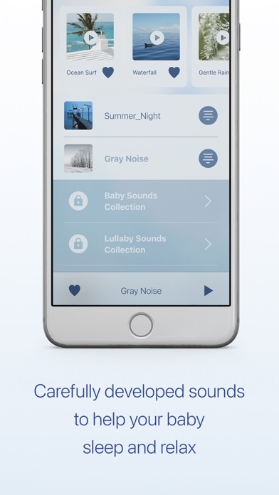 Screenshot #2 pour Sound Oasis Baby Sleep Lite