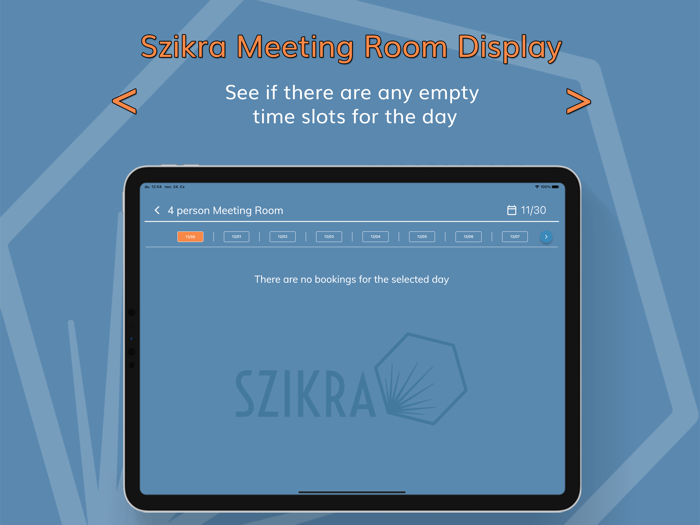 Szikra Meeting Room Display