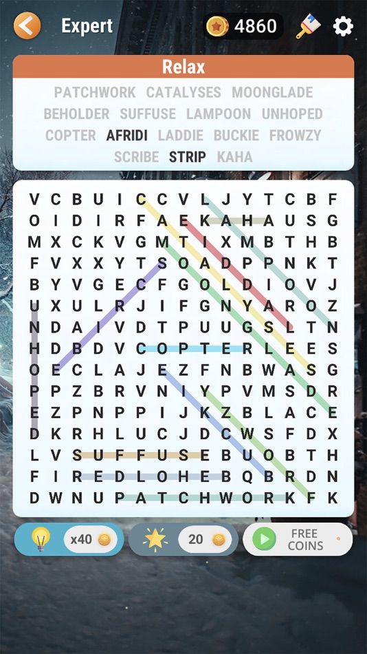 #9. Word Search - Find Hidden Word (iOS) By: Dai Nguyen