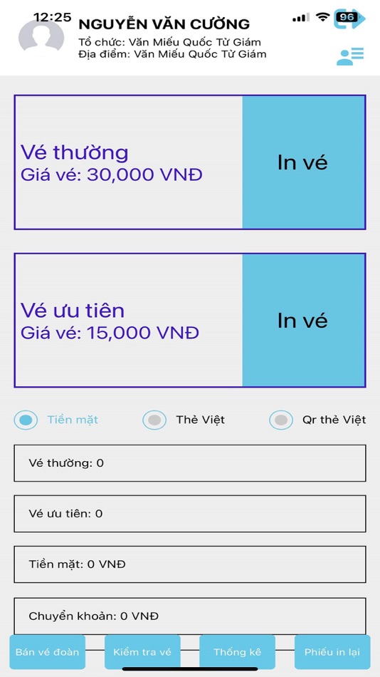 #2. Bán vé tham quan (iOS) 由: VietSens Technology Group JSC