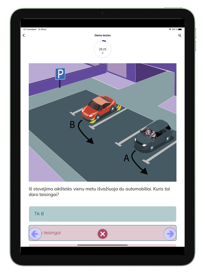KET testai ir teorija
