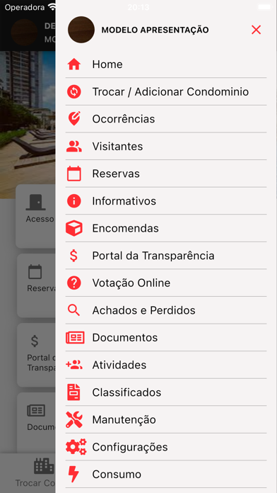 Comdomínio Digital Screenshot