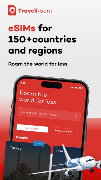 Travel Roam: eSIM Data Plans Screenshot