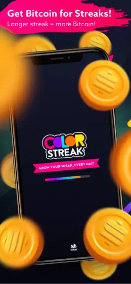 Game screenshot Color Streak - Earn Bitcoin mod apk