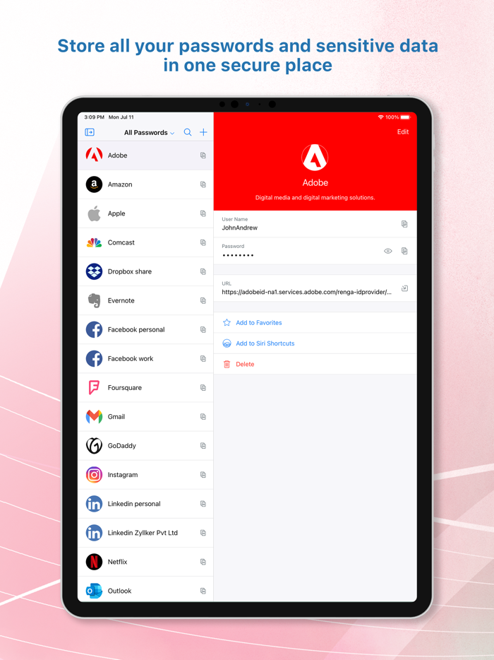 Zoho Vault - Password Manager
