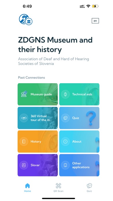 Screenshot 1 of ZDGNS Museum App