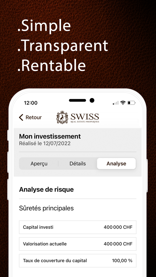 #3. SREP Wallet (iOS) 由: Swiss Real Estate Properties SA
