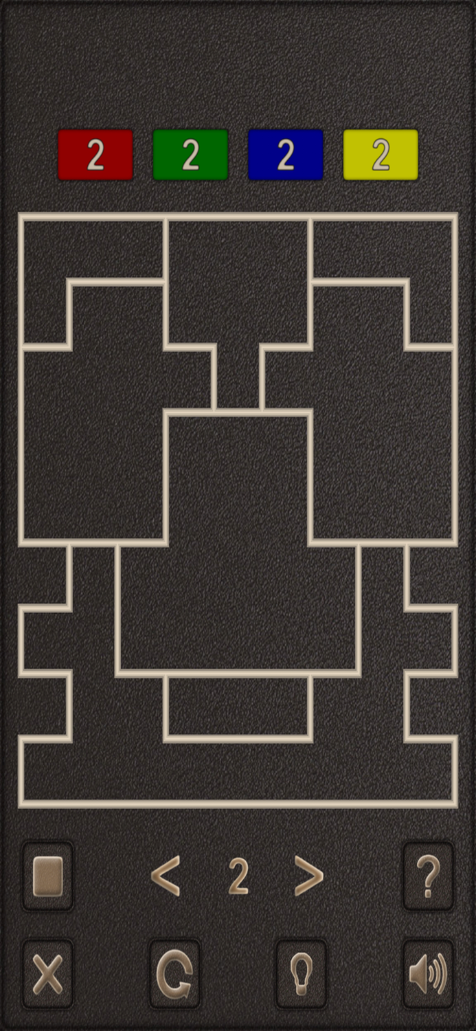 Four Color Shape Puzzle