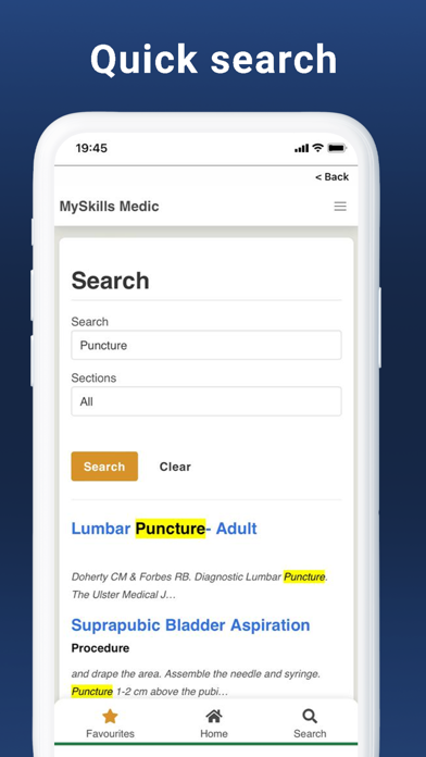 MySkills Medic App Screenshot