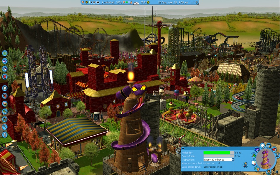 #8. RollerCoaster Tycoon® 3 (macOS) Bởi: Aspyr Media, Inc.