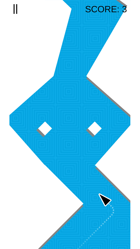 #2. Arrow Zig-Zag Racer (iOS) Podle: Aleksa Racovic