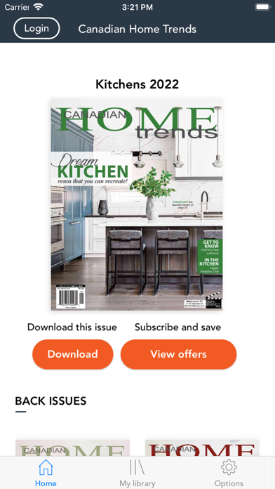 Canadian Home Trends Magazine Screenshot
