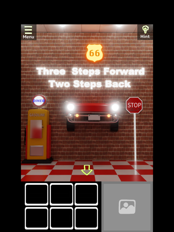 EscapeGame DIARY AmericanDiner iPad screenshot 5 - Games app