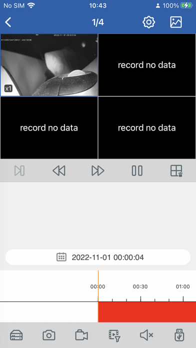 EYECAM Security Screenshot