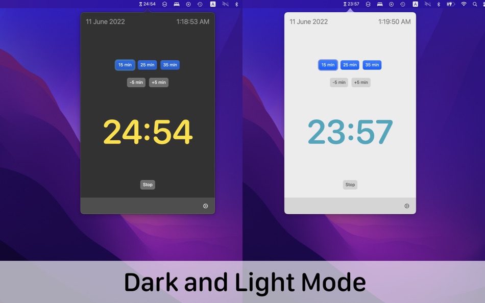 #1. Focus Timer (macOS) 由: SALIM NoorMohamed