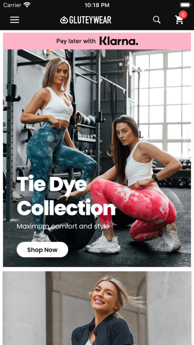 Gluteywear Screenshot