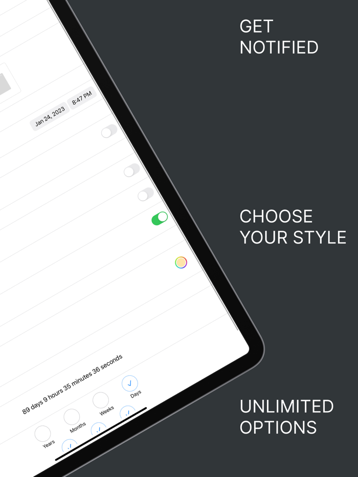Countdown Events and Deadlines