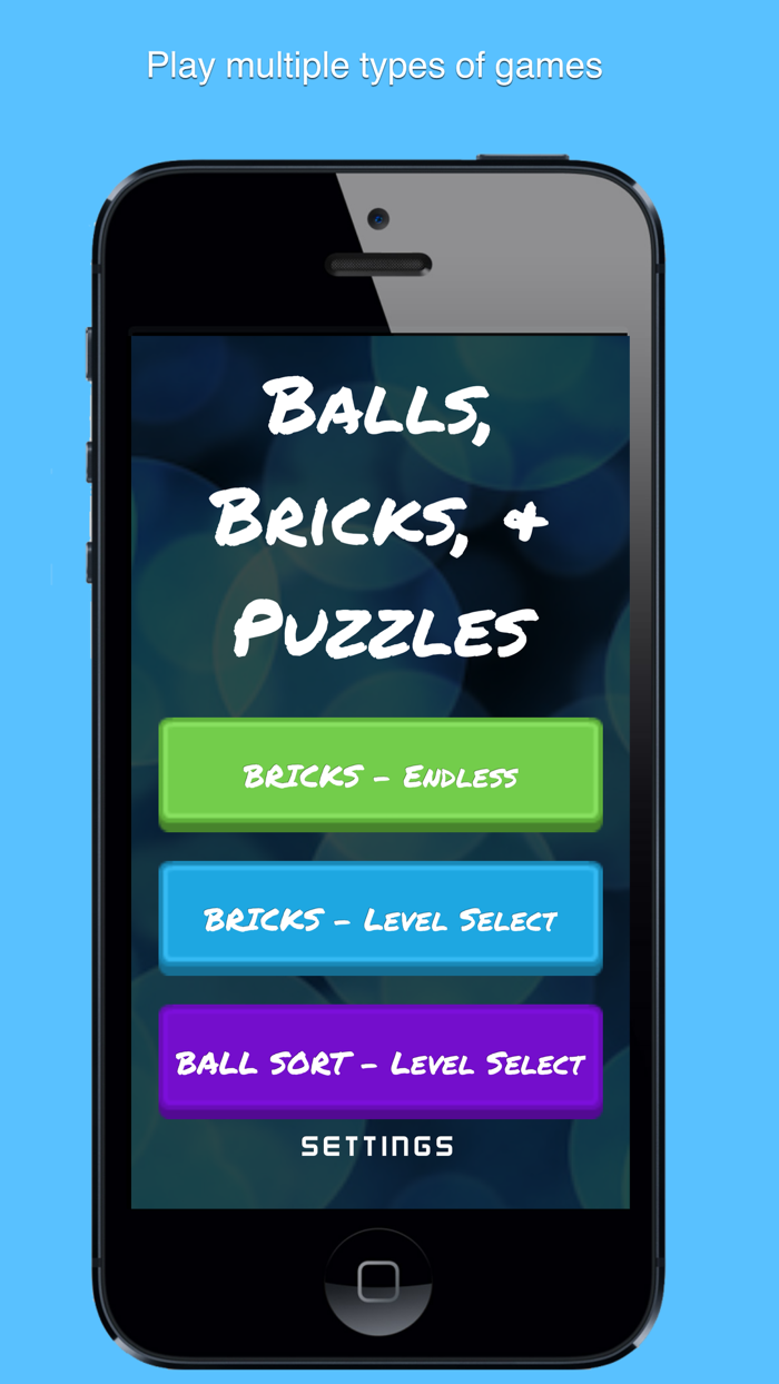 Balls Bricks and Puzzles