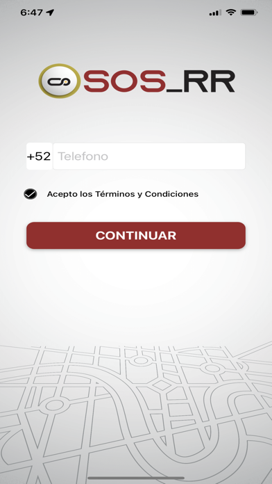 SOS_RR Residentes Screenshot