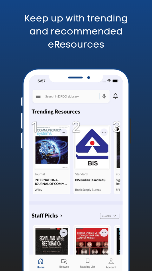 #2. DRDO eLibrary (iOS) 由: Refread Solutions Private Limited